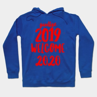 Goodbye 2019 Welcome 2020 Hoodie